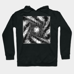 square spiral Hoodie